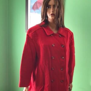 💐💐Vintage Elegant Women's Red Blazer by Paul Levy💐💐
